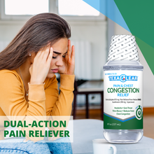 Load image into Gallery viewer, TexaClear Pain and Chest Congestion Relief with a Dual-Action Pain Reliever