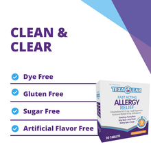 Load image into Gallery viewer, TexaClear® Fast-Acting Allergy Relief Tablets