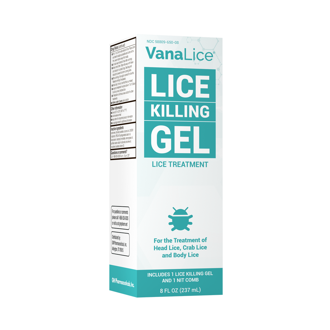 VanaLice® Lice Killing Gel Kit