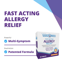 Load image into Gallery viewer, TexaClear® Fast-Acting Allergy Relief Tablets
