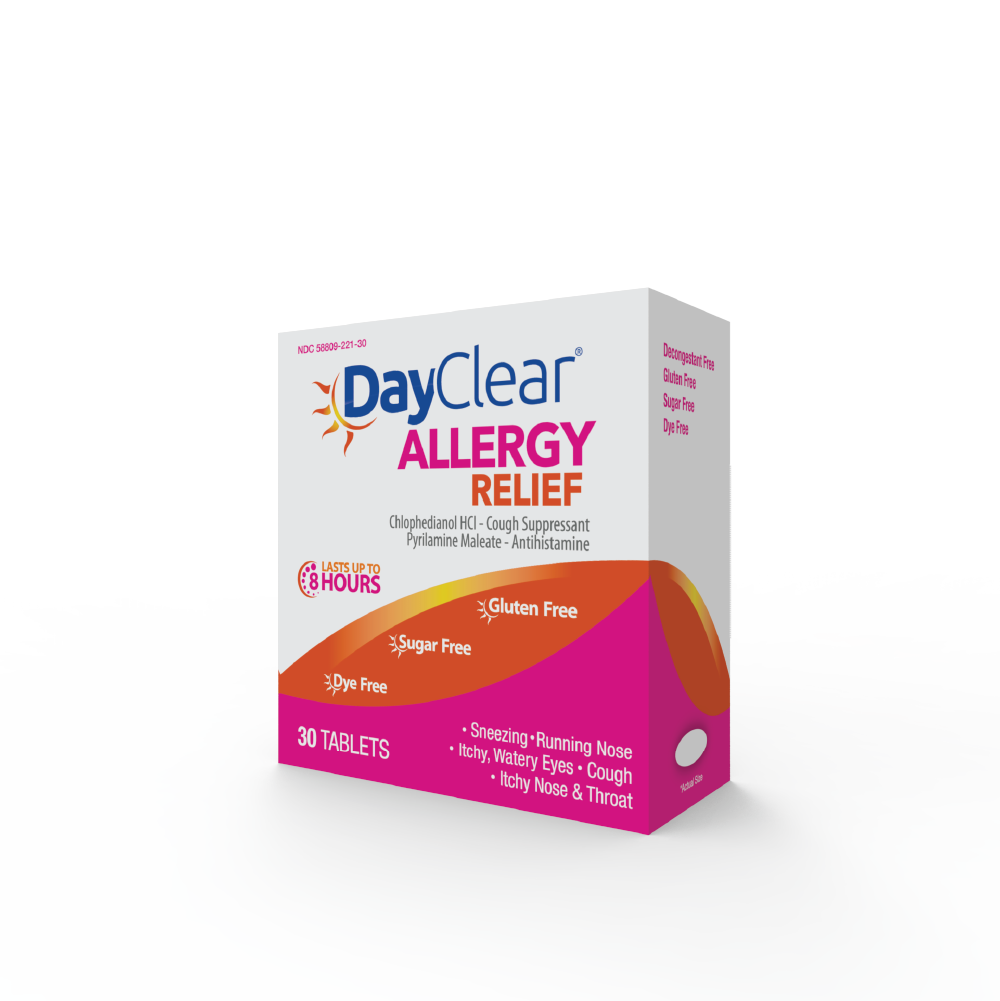 DayClear® Fast-Acting Allergy Relief Tablets