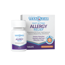 Load image into Gallery viewer, TexaClear® Fast-Acting Allergy Relief Tablets

